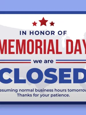 Memorial Day 2025 market closure