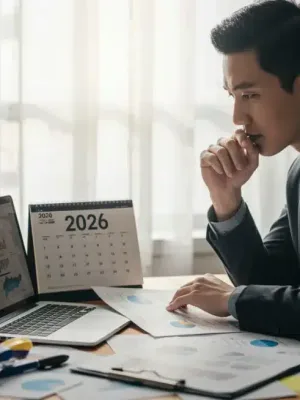Person planning finances for unemployment benefits in 2026
