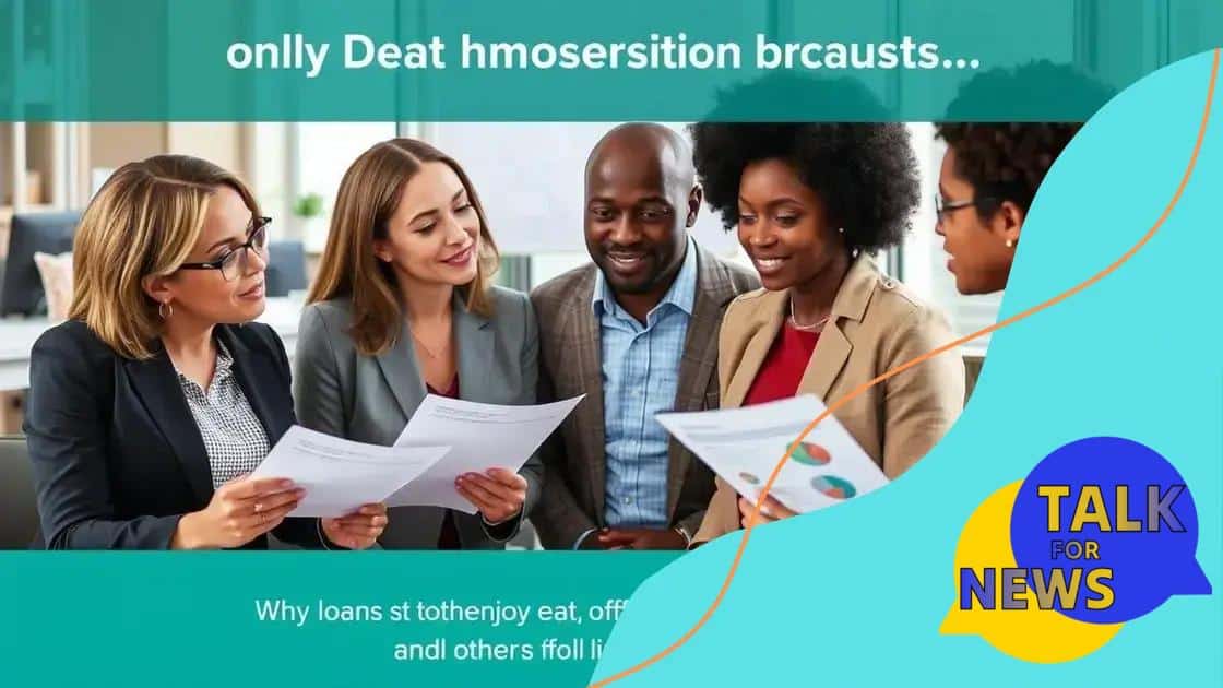 Types of loans and grants available