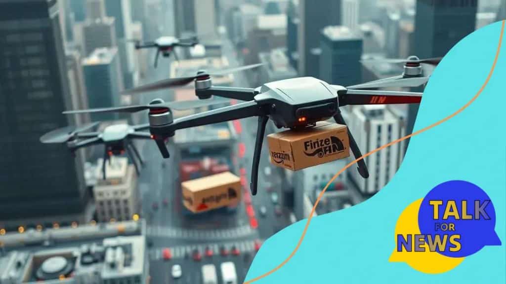 The role of drones in global supply chains in 2025
