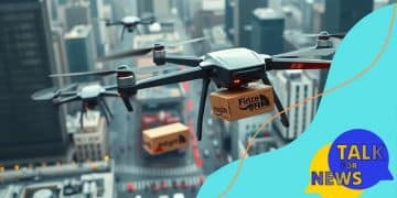 The role of drones in global supply chains in 2025