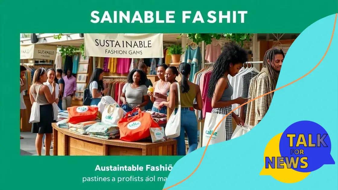 The economic impact of sustainable fashion