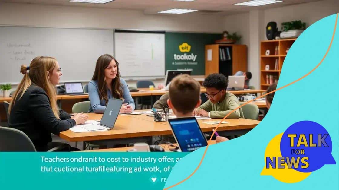 Adapting curricula to industry needs