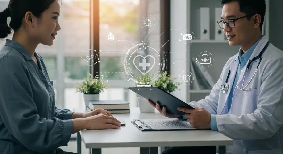 Doctor and patient discussing accessible healthcare options under Medicaid Expansion 2026