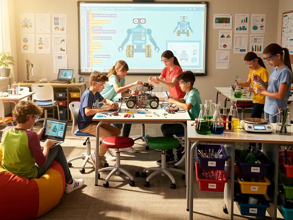 STEM Education: US Schools Adapting for 2026 and Beyond